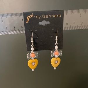 Candy heart earrings